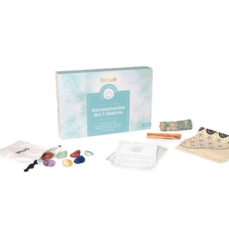 Coffret Rituels d'harmonisation de 7 chakras