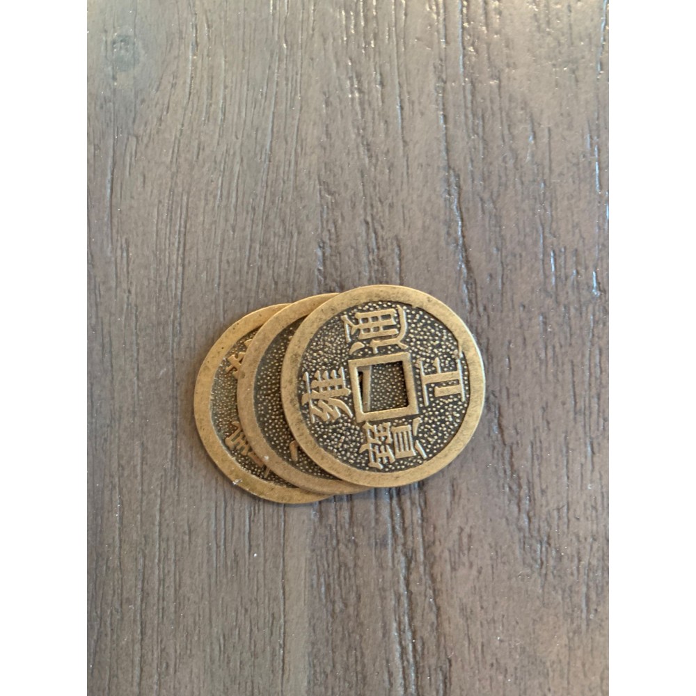 3 I Ching Divination Coins