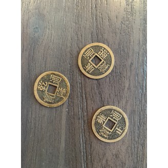 3 I Ching Divination Coins