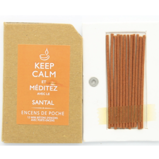 Encens de poche - Keep Calm Meditate