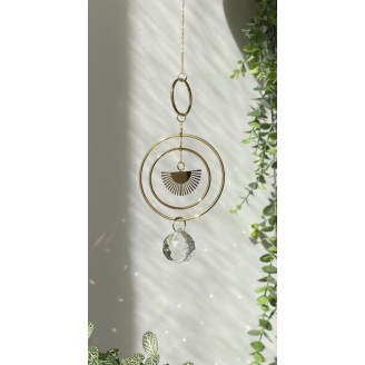 copy of Gourde en verre Pierres Roulées 7 Chakras
