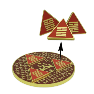 Tableau porte-bonheur des 3 triangles